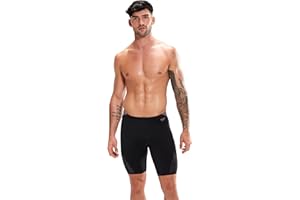 Speedo Men's Hyperboom Splice Jammer Swimming Trunks | Quick Drying | Training | Fitness | Chlorine Resistant Jammer (Pack of 1)