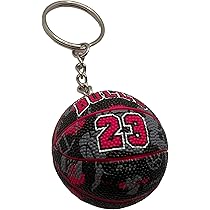 Portachiavi Chicago Bulls NBA - Doppio Logo In Plastica, Idea Regalo