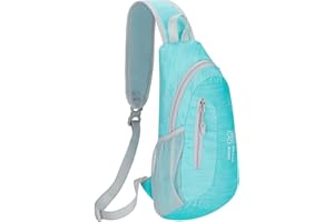 Xoolkly Brusttasche Sling Bag Schulterrucksack Wasserdicht Umhängetasche Herren und Damen Sling Rucksack Leichte Multipurpose Schultertasche für Outdoor Wandern Reisen Radfahren