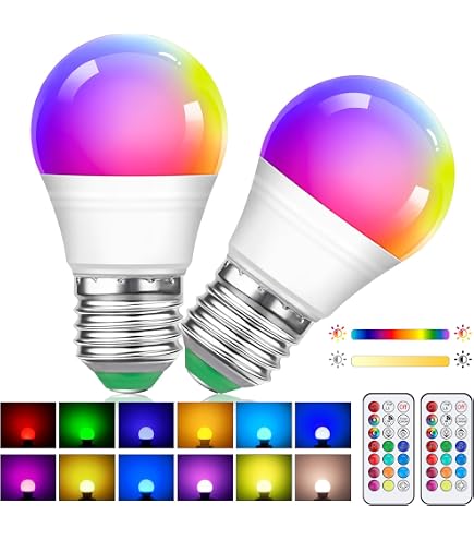 2 Ampoules LED RGB T10 5050 SMD 6 LEDs Avec Télécommande - Pour Plaque Immatriculation, Intérieur Voiture - 8