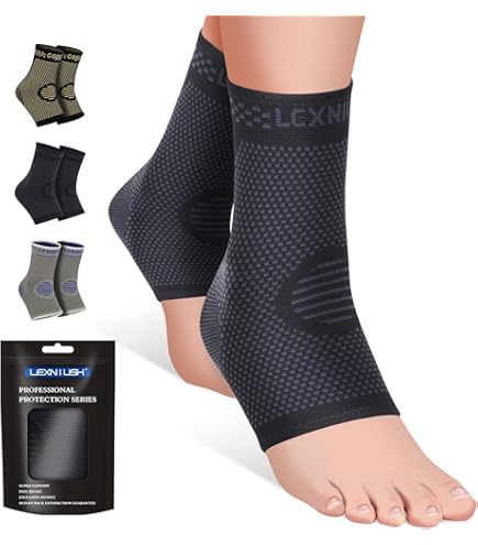 Cavigliera Sportiva DOUBLE M - Neoprene, Taglia Unica Unisex, Stabilizzante Per Sport E Recupero Infortuni - Foto 5