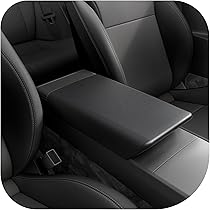frani Copertura per console centrale (White Edition) progettata per Tesla Model 3 Highland 2024-2026/Model Y Juniper 2025-2026, copertura per console centrale Tesla per Model 3/Y Refresh