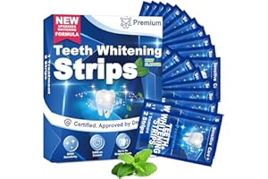 VINMALL Teeth Whitening Strips - Professional Teeth Whitening Strips - 21 Treatments, 42 Non-Sensitive Strips, Safe for Enamel, Effective White Teeth, Teeth Whitener Teeth Whitening Kits