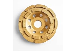 APLUS Meule diamantée - Double rangée - Pour béton, pierre, maçonnerie - 115 mm x 22,23 mm