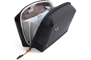 Inateck Portabler Kabeltaschen, Spritzwassergeschützte Elektronik Organizer, Reisezubehörtasche für Kabel, Power Banks, Hubs