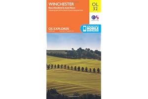 Winchester Map | New Alresford & East Meon | Ordnance Survey | OS Explorer Map OL32 | England | Walks | Hiking | Maps | Adventure: 1