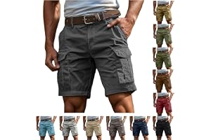 Générique Short Cargo Homme Bermuda Homme Shorts Et Bermudas Travail Coton Ceinture Elastique Boardshort Grande Taille Pantalon Court 2026