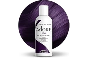 Creative Image Adore Semi-Permanent Hair Color (186 Rich Eggplant) by Adore