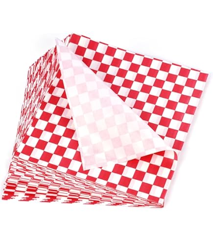 Carta Alimentare Bianca Stampa Rosa 40x50 Cm | Per Macelleria, Salumi, Formaggio E Pesce | Confezione Da 10 Kg