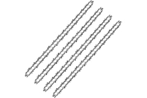VONLUX 4x Sägekette 40cm 56TG 3/8" 1,3 mm passend für Kettensäge Stihl, Dolmar, Husqvarna, Einhell, Bosch, Makita usw, Passend Schwert Schnittlänge von 40cm