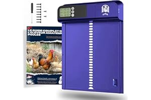 CoqSafe Automatyczne drzwi kurnika: bezpieczeństwo, precyzyjny timer, odporność, niezawodność, prostota