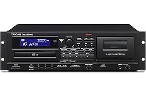 Tascam Odtwarzacz CD, nagrywarka kasety i nagrywarka USB, CD-A580 v2
