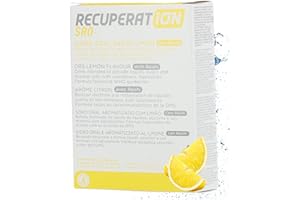 RECUPERAT-ION Suero Oral Natural en Polvo con Reishi y Prebiótico para Flora Intestinal - Inmunidad Digestiva Niños y Adultos - Sabor Limón Sin Gluten Ni Lactosa - Pack 4 Sobres Apto Veganos | RECUPERATION