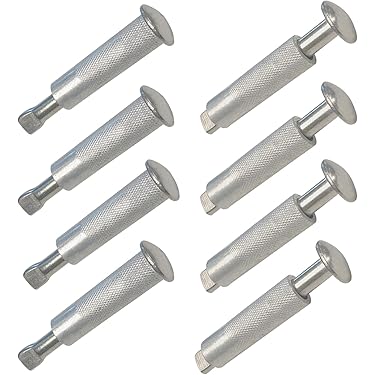 Merriway Tasselli A Scatto Con Vite M5 X 75 Mm - Confezione Da 10 Pezzi Per Fissaggi Rapidi E Sicuri - Foto 10