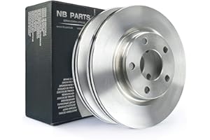 ‎NB PARTS 2x Bremsscheibe belüftet vorne NB PARTS GERMANY 10043111