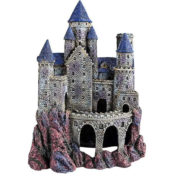 Aquarium Schloss Dekoration Aus Harz Mittelalterliche Burg