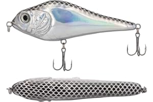 FISHN Jerkbait - Weight: 73g - Length: 15cm, Wobbler, Artificial Lure with Mustad Hooks, Fishing Lure for Pike, Perch, Trout (Troutie) - 1pc