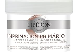 Liberon Imprimación maderas tánicas blanco 250ml