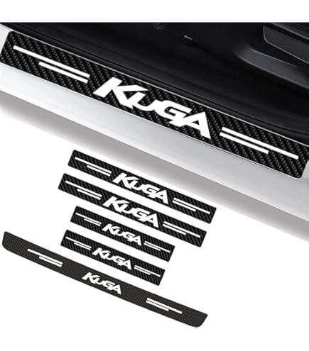 Haibak Deflettori D'Aria Per Ford Kuga MK2 2012-2019 - 4 Pezzi Tinted, In Channel - Foto 2