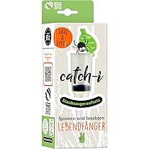 ARDES - AR6A09 Aspirateur Insectes Araignée Aspirateur Punaises Écologique Avec Lumière Led - Chargement Par Câble USB, Vert