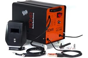 Röhr MIG-150R MIG Welder Inverter Gas Flux 150 Amp Stepless Feed MIG/MAG Welding Machine 240V High Duty Cycle – Welding Mask & Variety of Accessories Included