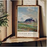 Fark Tanıtım Monet &Ccedil;er&ccedil;evesiz Poster, Modern Dekoratif &Ccedil;er&ccedil;evesiz Poster, Tablo, Monet-10, 21 x 30