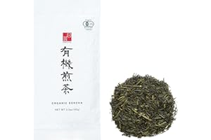 Ocha & Co. Organic Sencha - Premium Loose Leaf Japanese Green Tea - High Grade Sencha - Mild, Rich & Refreshing Taste, 100g/3.5oz.