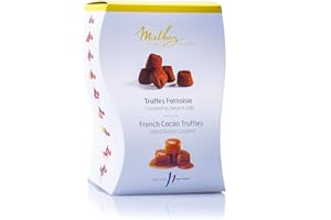 CHOCOLAT MATHEZ Trüffelpralinés m. gesalzenem Karamel Mathez Truffes Fantaisie