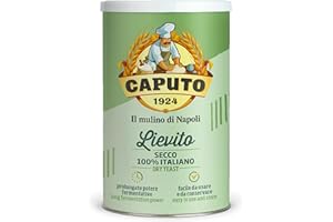 COLICHEF Levure sèche Caputo (Lievito) - Pot hermétique et refermable de 100 grammes - La levure N°1 en Italie ! idéale pour les pizzas traditionnelles et les fermentations longues durées
