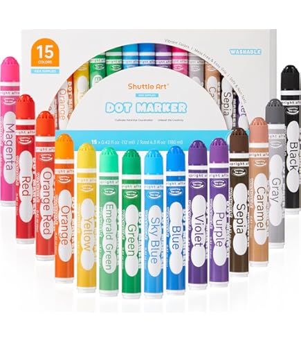 Great British Home Bingo Dabber Set - 36 Stück In Rot, Blau, Grün Für Bingo Abende