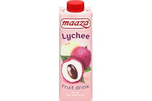 Maaza Lychee Fruit Drink, Jus de fruits à savourer, 8 paquets (8x330ml)