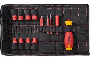 Wiha Udział z pierścieniem retencyjnym - 7209NK -2004 SLIMVARIO 1/4 "