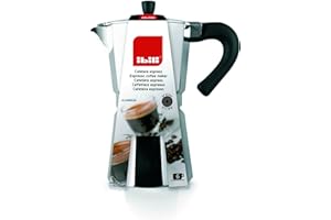 IBILI - Cafetera express Bahia. 14 tazas, 700 ml, Aluminio