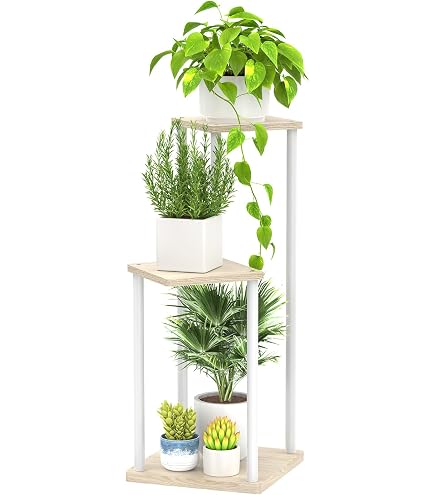 Blumenständer 5-Etagen Mit Rollen 44x23x100 Cm Sch Produktbild-Vorschau 8