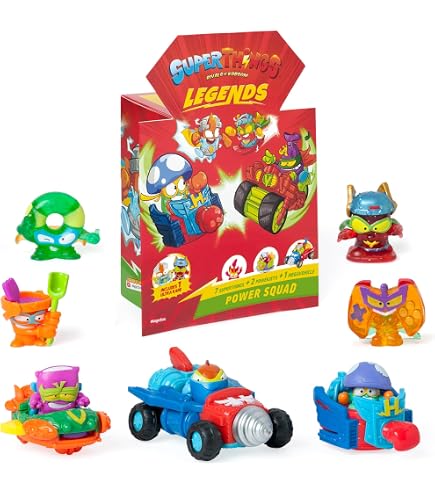 SUPERTHINGS- Serie Rescue Force, Rivista con Una Guida a Fumetto con la Storia della Serie + 1 Rescue Jet con Effetto Metallizzato + 2 Superthings