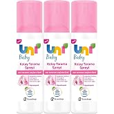 Uni Baby Kolay Tarama Spreyi, 200 ml, Zor Taranan Sa&ccedil;lara &Ouml;zel, 3'l&uuml; Set