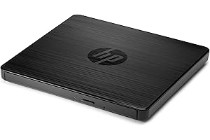 HP DVDRW - Unidad Externa DVDRW con conectividad USB, Negro
