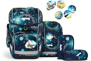 ergobag cubo Set ergonomischer Schulrucksack Klassisch 6-teilig 1. Klasse Grundschule