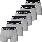 VIEN&amp;KARL 6'lı Premium Kutu, Erkek Boxer, Pamuklu, Likralı, Erkek İ&ccedil; &Ccedil;amaşırı K&uuml;lot