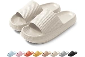 HEOAARG Ciabatte Uomo Donna Casa Comode Slide Pantofole a Nuvola Antiscivolo Ciabatte Piscina Morbide Ciabatte Aperte Estive Leggero Ciabatte Doccia Spiaggia Interno Esterno