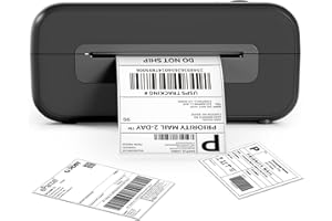 LabelCreate Impresora térmica de Etiquetas 4x6, Impresora térmica DHL, Impresoras de Etiquetas térmicas de Oficina, Compatible con Ebay, Amazon, Etsy, Ups, Wish, Shopify