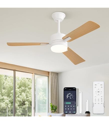 MONIK Lustre A Led Fans Ventilateur De Plafond Avec Telecommande Silencieux Dimmable Vitesse Du Vent Réglable Éclairage Fan Lampe Pour Salon Restaurant Chambre (Color : Blanc MONIK Lustre A Led Fans Ventilateur De Plafond Avec Telecommande Silencieux Dimmable Vitesse Du Vent Réglable Éclairage Fan Lampe Pour Salon Restaurant Chambre (Color : Blanc