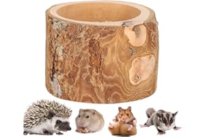 HAPIVIDA Comedero para Hámster, Cuenco Antimordidas Resistente y Estiloso para Roedores Pequeños, Hámsters Enanos, Sirios, Jerbos, Ratones, Ratas, Degús, Alimentación Segura y Cómoda para Mascotas