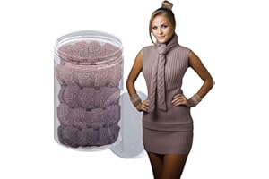 BLISSWISP Zestaw 5 Scrunchies - Różne Kolory, Elastyczne Gumki do Włosów, Styl i Funkcjonalność, Elegancki Opakowanie, Idealny Prezent