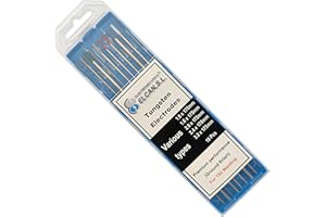 ELECTROMECANICA CANTABRIA ELCAN ELCAN Professional saldatura TIG tungsteno vari colori, elettrodi di saldatura per torcia TIG 1.0 1.6 2.0 2.4 3.2 mm, 10 unità - Dimensioni: 1.0/1.6/2.0/2, 4/3.2x175mm