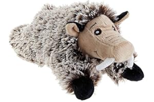 Faro flauschiges Hundespielzeug zum Spielen und Kuscheln Farbe Schwein, Größe 28 cm