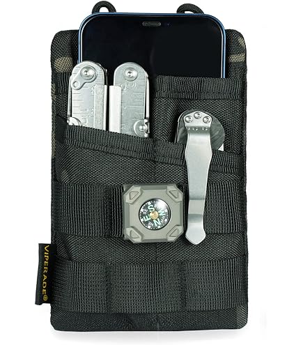 Organisateur Élastique VIPERADE PL6 - Insert Scratch Pour Sac à Dos, Gilet Tactique - 2 Pièces Taille S