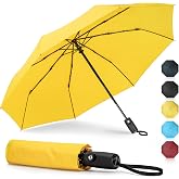 ZOMAKE Paraguas Plegable Antiviento Grande 139 cm, Resistente al Viento | Paraguas Grande para Hombre y Mujer, 2 Personas, Va