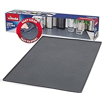 Tappetino In Silicone Per Lavello Da Cucina Pieghevole - Tappetino Lavandino Cucina - 3 Modelli Nero O Grigio - Con Fori Drenaggio Per Cucina Bagno