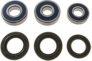 All Balls Racing - Cuscinetti per ruota posteriore con anello di regolazione XRV 750 Africa Twin 1990-2003 25-1605